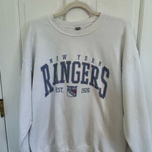 New York Rangers White Sweater